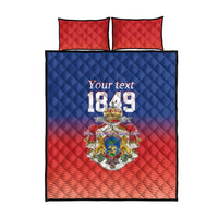 Personalized Haiti Second Empire Quilt Bed Set Anpi an Ayiti 1849-1859