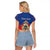 Personalized Haiti Second Empire Raglan Cropped T Shirt Anpi an Ayiti 1849-1859