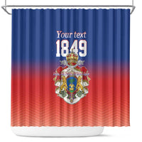 Personalized Haiti Second Empire Shower Curtain Anpi an Ayiti 1849-1859