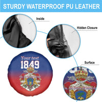 Personalized Haiti Second Empire Spare Tire Cover Anpi an Ayiti 1849-1859