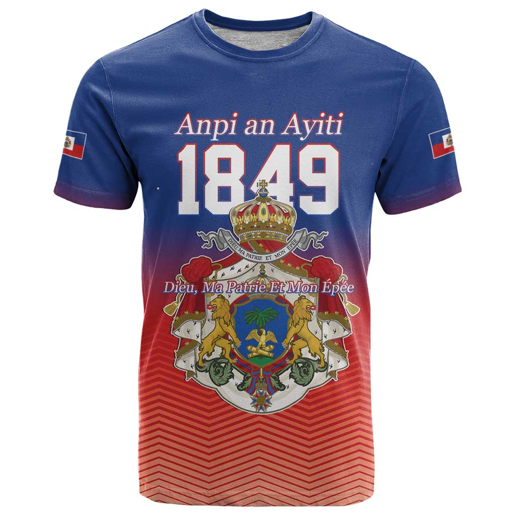 Personalized Haiti Second Empire T Shirt Anpi an Ayiti 1849-1859
