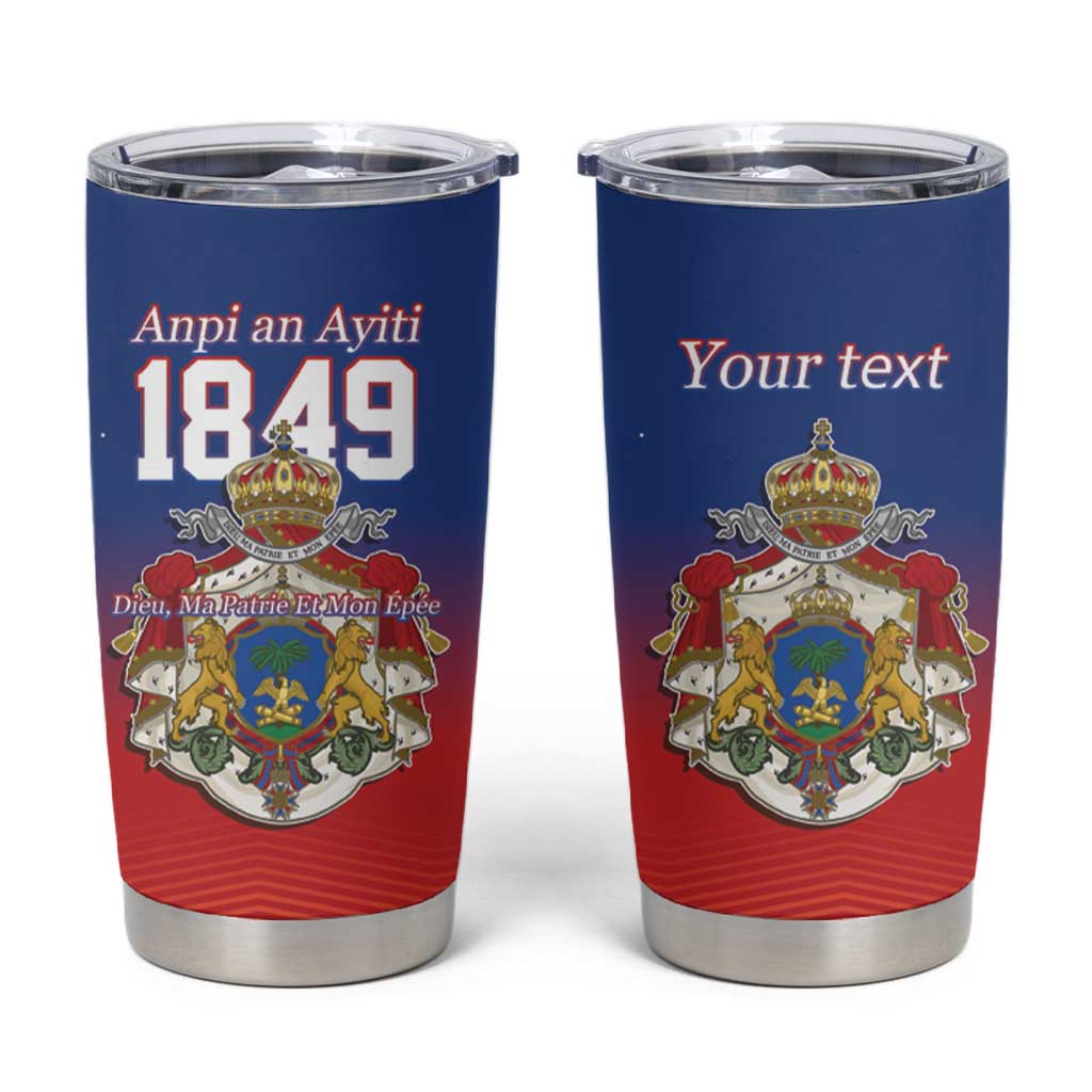Personalized Haiti Second Empire Tumbler Cup Anpi an Ayiti 1849-1859