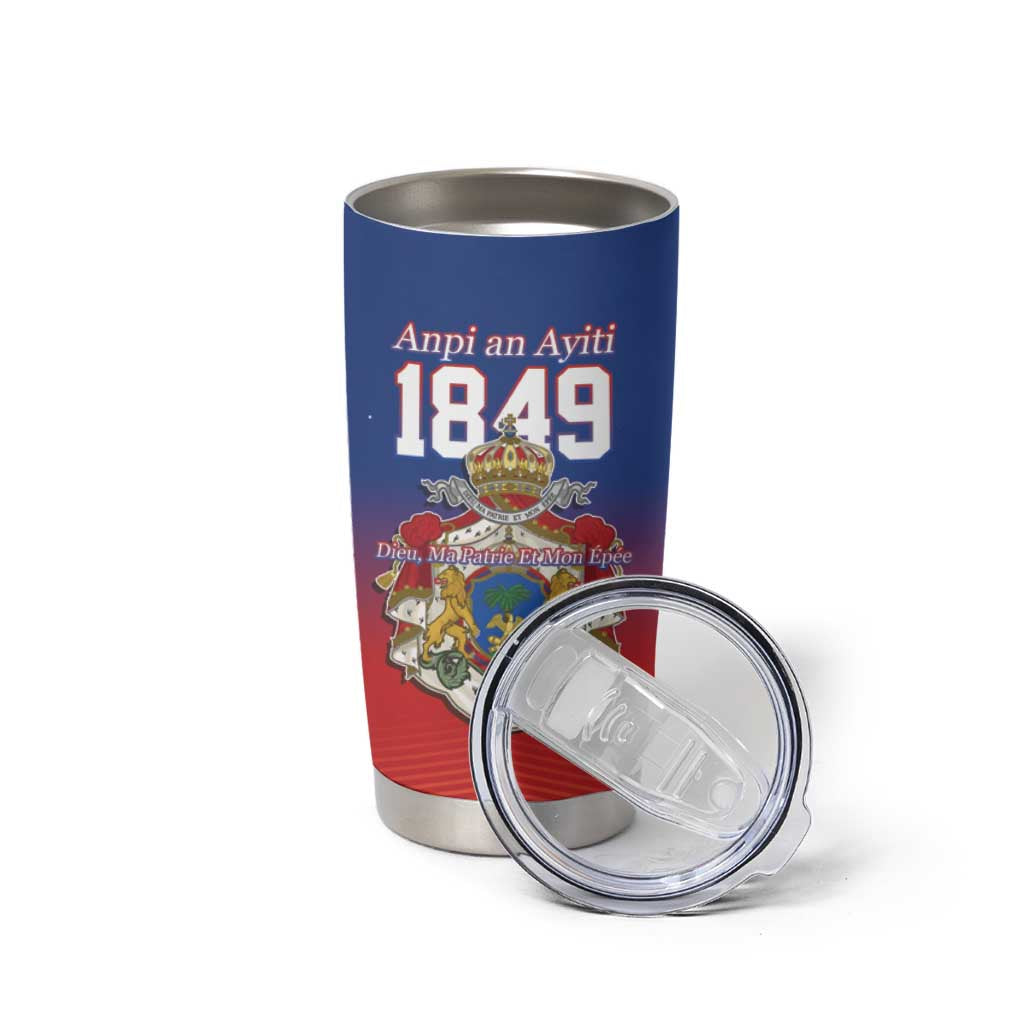 Personalized Haiti Second Empire Tumbler Cup Anpi an Ayiti 1849-1859