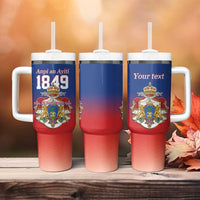 Personalized Haiti Second Empire Tumbler With Handle Anpi an Ayiti 1849-1859