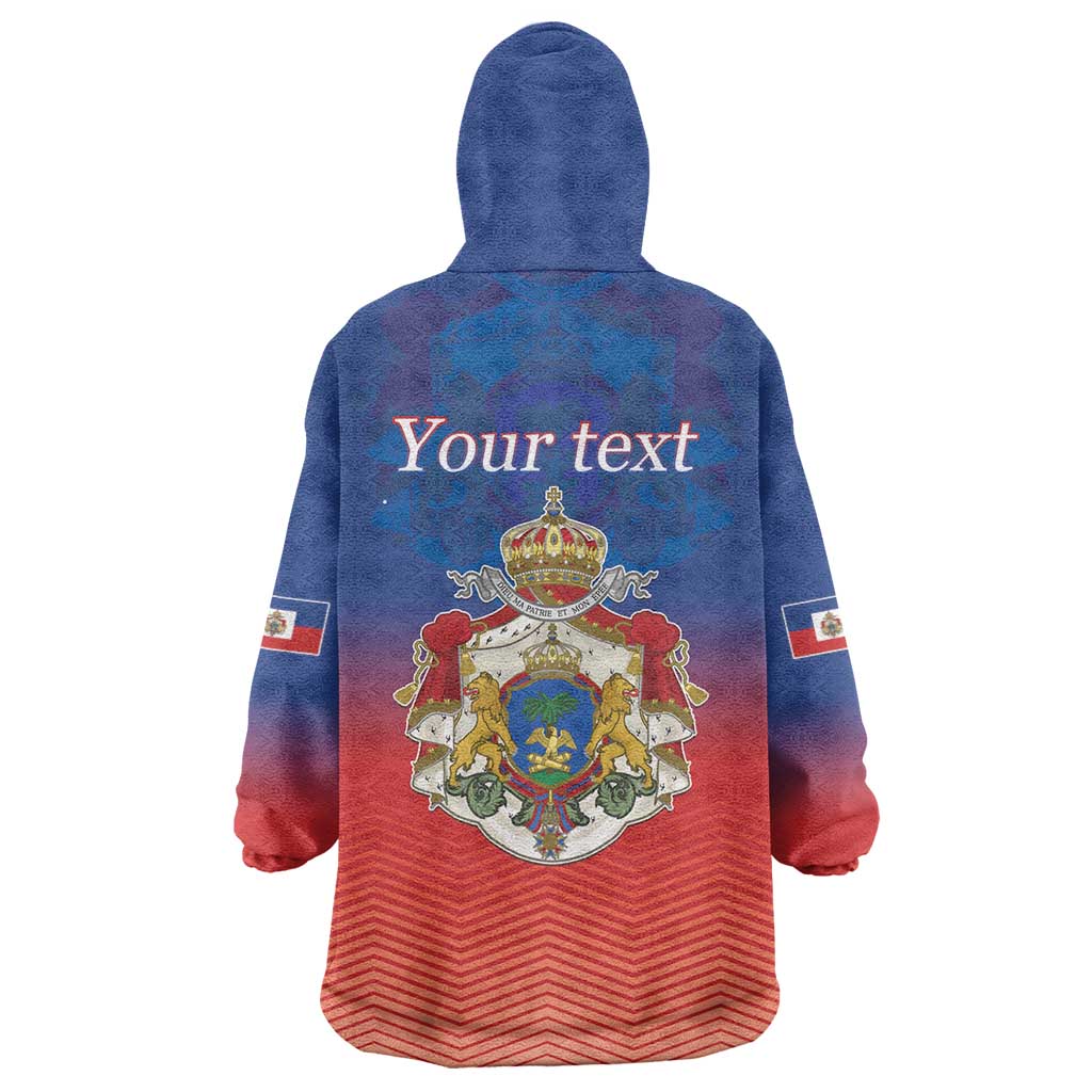 Personalized Haiti Second Empire Wearable Blanket Hoodie Anpi an Ayiti 1849-1859