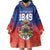 Personalized Haiti Second Empire Wearable Blanket Hoodie Anpi an Ayiti 1849-1859