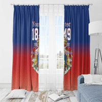 Personalized Haiti Second Empire Window Curtain Anpi an Ayiti 1849-1859