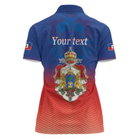 Personalized Haiti Second Empire Women Polo Shirt Anpi an Ayiti 1849-1859