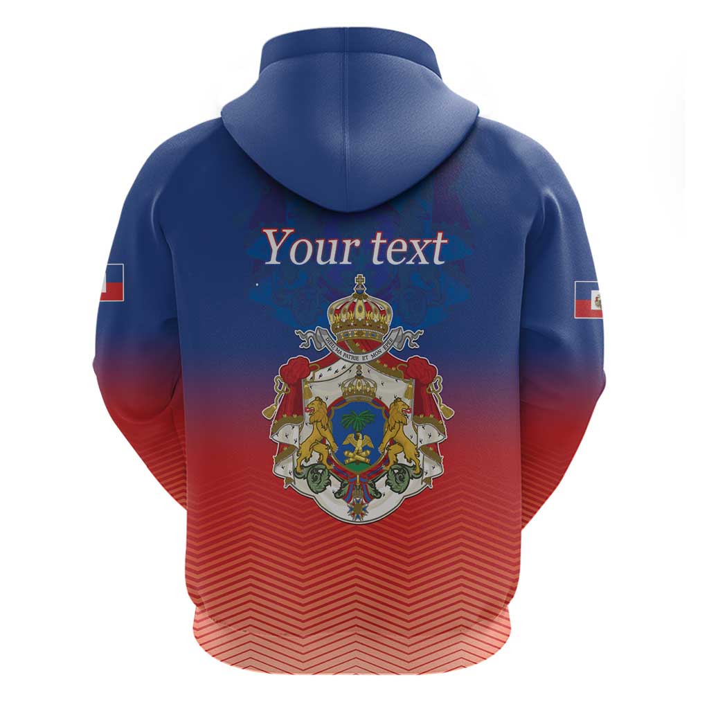 Personalized Haiti Second Empire Zip Hoodie Anpi an Ayiti 1849-1859