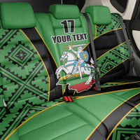 Republic of Lithuana Rugby Back Car Seat Cover Sporty Style