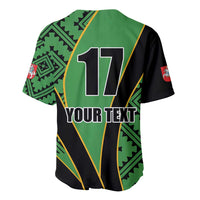 Republic of Lithuana Rugby Baseball Jersey Sporty Style