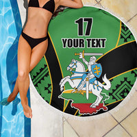 Republic of Lithuana Rugby Beach Blanket Sporty Style