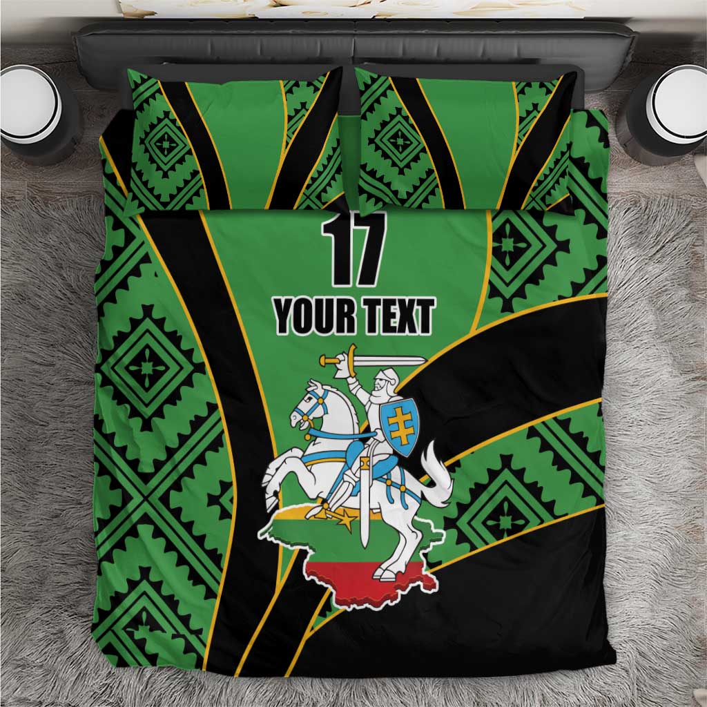 Republic of Lithuana Rugby Bedding Set Sporty Style