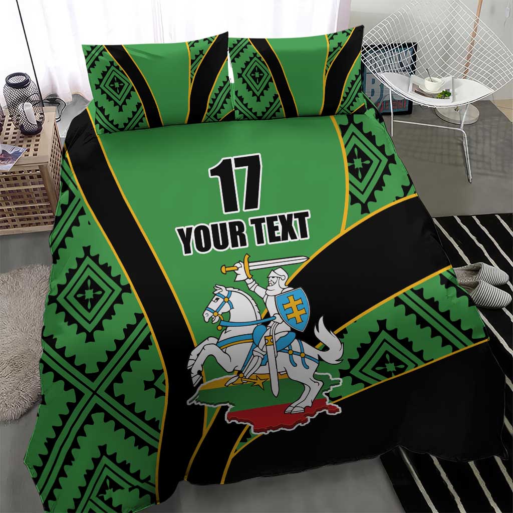 Republic of Lithuana Rugby Bedding Set Sporty Style