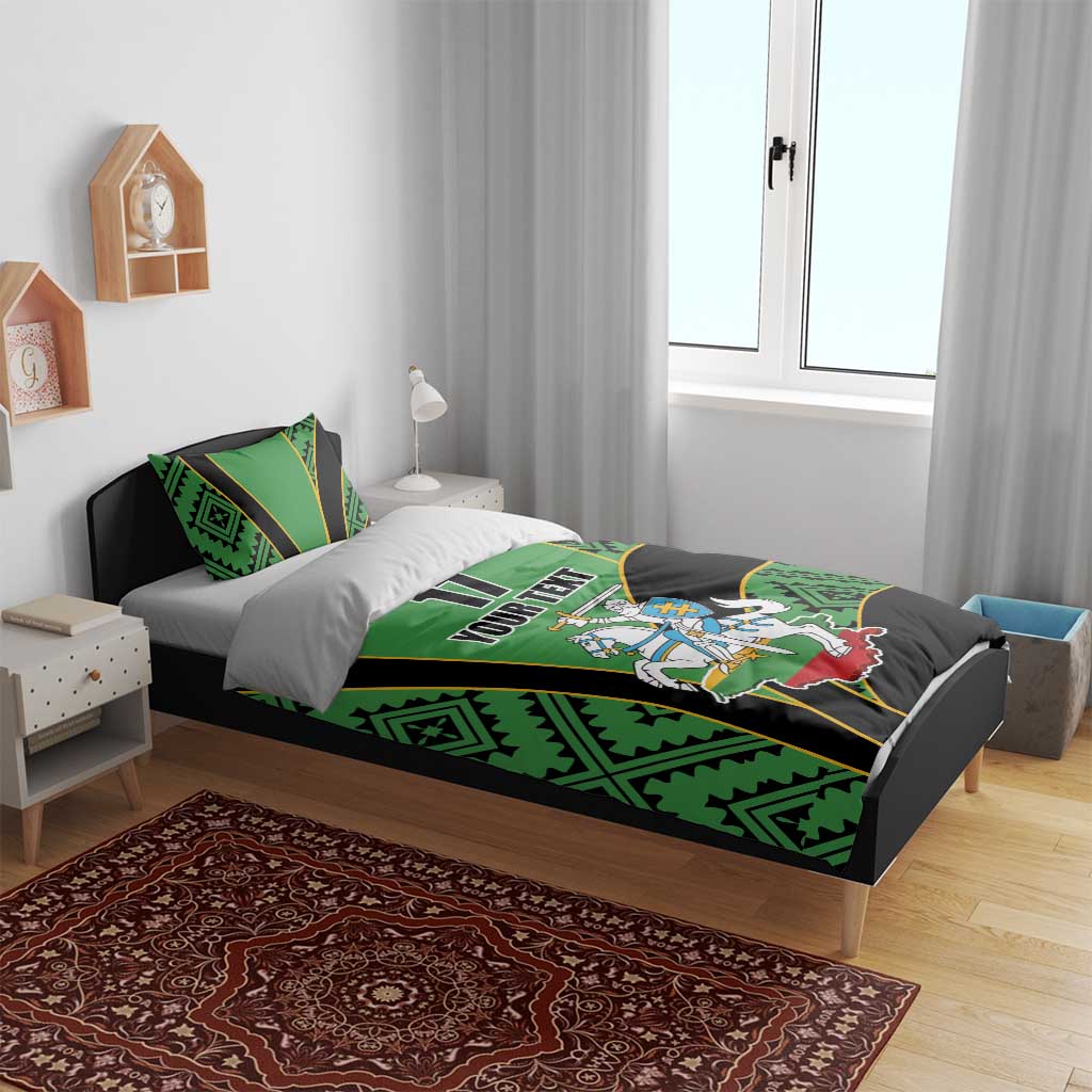 Republic of Lithuana Rugby Bedding Set Sporty Style