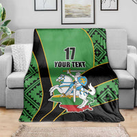 Republic of Lithuana Rugby Blanket Sporty Style