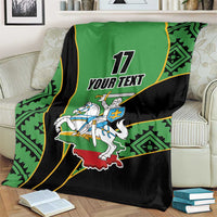 Republic of Lithuana Rugby Blanket Sporty Style