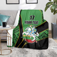 Republic of Lithuana Rugby Blanket Sporty Style