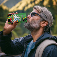 Republic of Lithuana Rugby 4 in 1 Can Cooler Tumbler Sporty Style