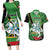 Republic of Lithuana Rugby Couples Matching Long Sleeve Bodycon Dress and Hawaiian Shirt Sporty Style