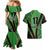 Republic of Lithuana Rugby Couples Matching Mermaid Dress and Hawaiian Shirt Sporty Style