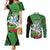 Republic of Lithuana Rugby Couples Matching Mermaid Dress and Long Sleeve Button Shirt Sporty Style