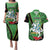 Republic of Lithuana Rugby Couples Matching Puletasi and Hawaiian Shirt Sporty Style