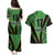 Republic of Lithuana Rugby Couples Matching Puletasi and Hawaiian Shirt Sporty Style