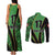Republic of Lithuana Rugby Couples Matching Tank Maxi Dress and Long Sleeve Button Shirt Sporty Style