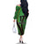 Republic of Lithuana Rugby Family Matching Off The Shoulder Long Sleeve Dress and Hawaiian Shirt Sporty Style