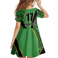 Republic of Lithuana Rugby Family Matching Off Shoulder Maxi Dress and Hawaiian Shirt Sporty Style