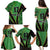 Republic of Lithuana Rugby Family Matching Puletasi and Hawaiian Shirt Sporty Style