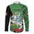 Republic of Lithuana Rugby Family Matching Puletasi and Hawaiian Shirt Sporty Style