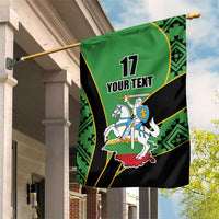 Republic of Lithuana Rugby Garden Flag Sporty Style