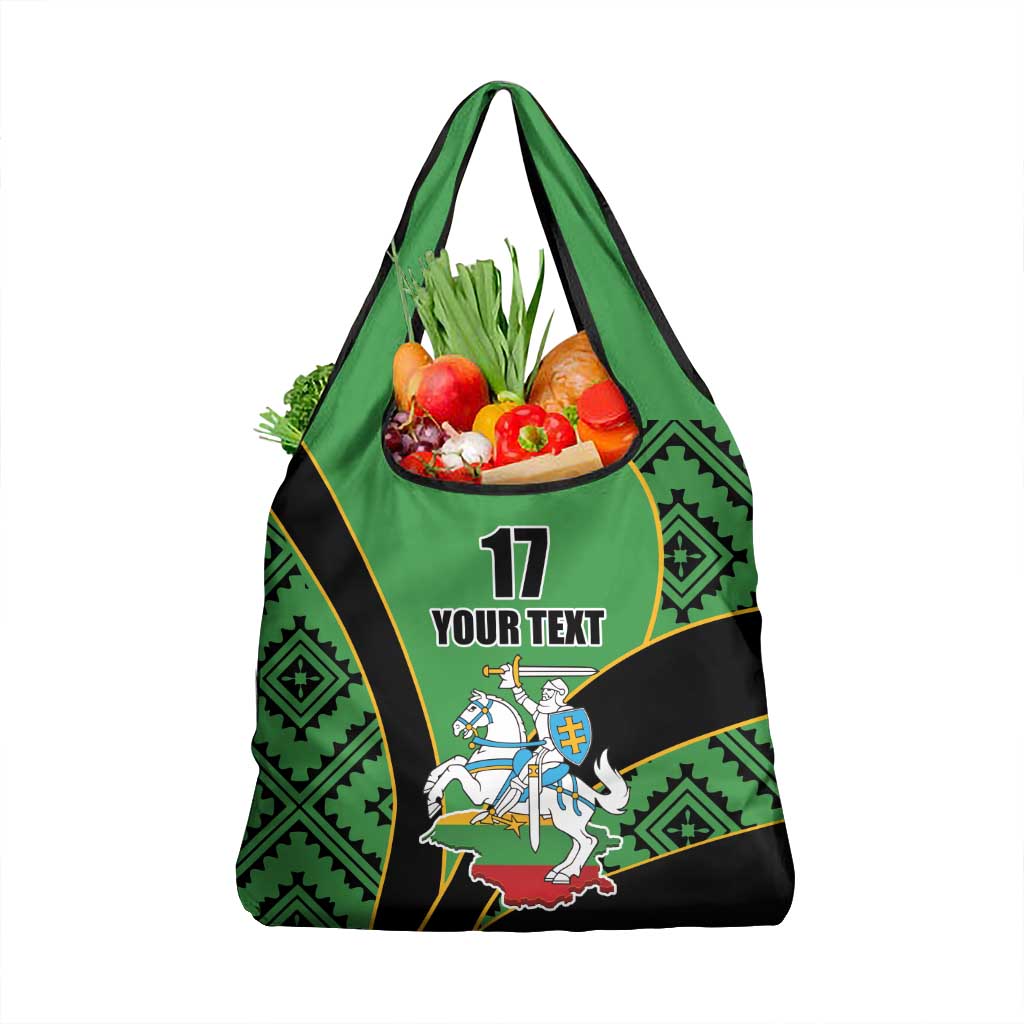 Republic of Lithuana Rugby Grocery Bag Sporty Style