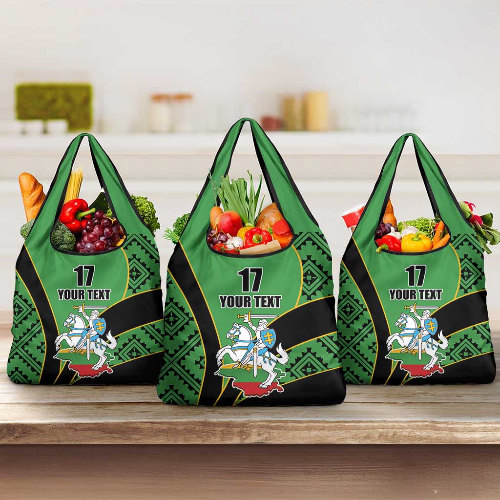 Republic of Lithuana Rugby Grocery Bag Sporty Style