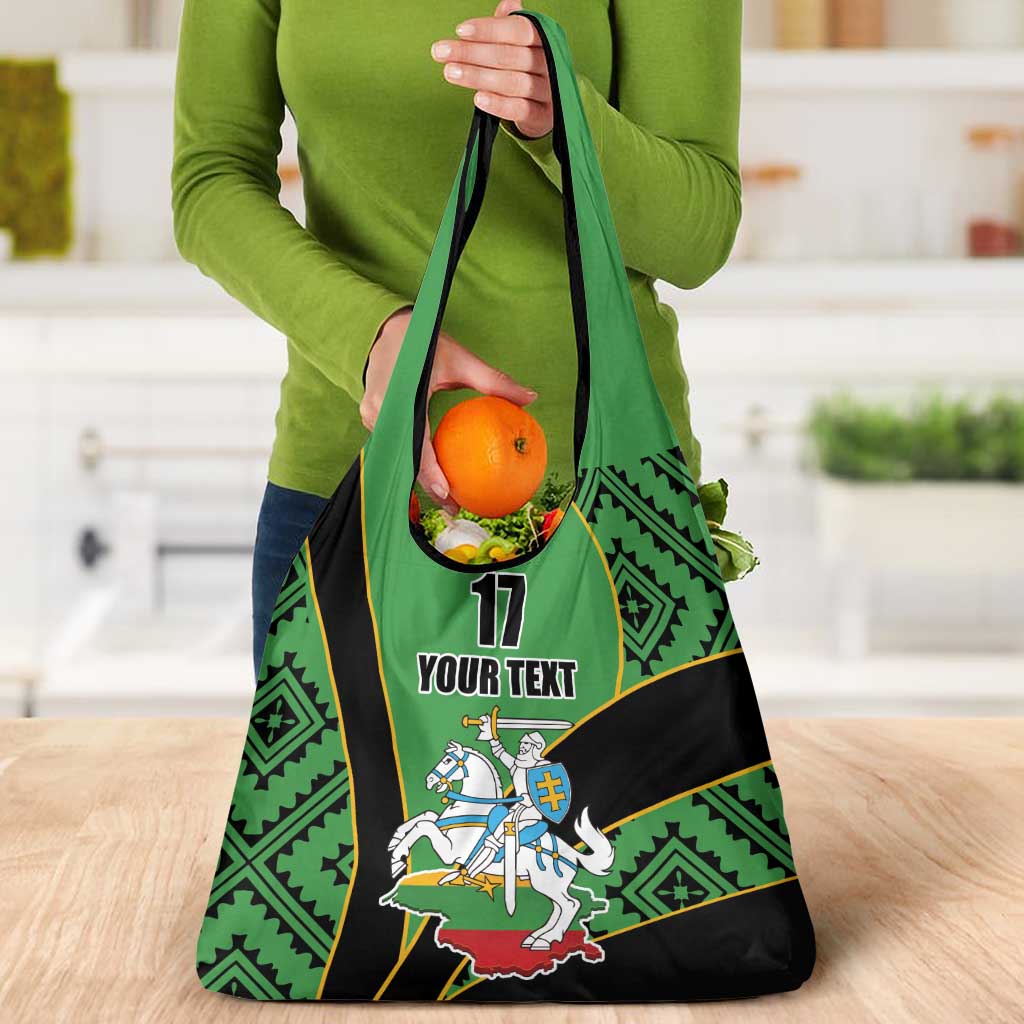 Republic of Lithuana Rugby Grocery Bag Sporty Style