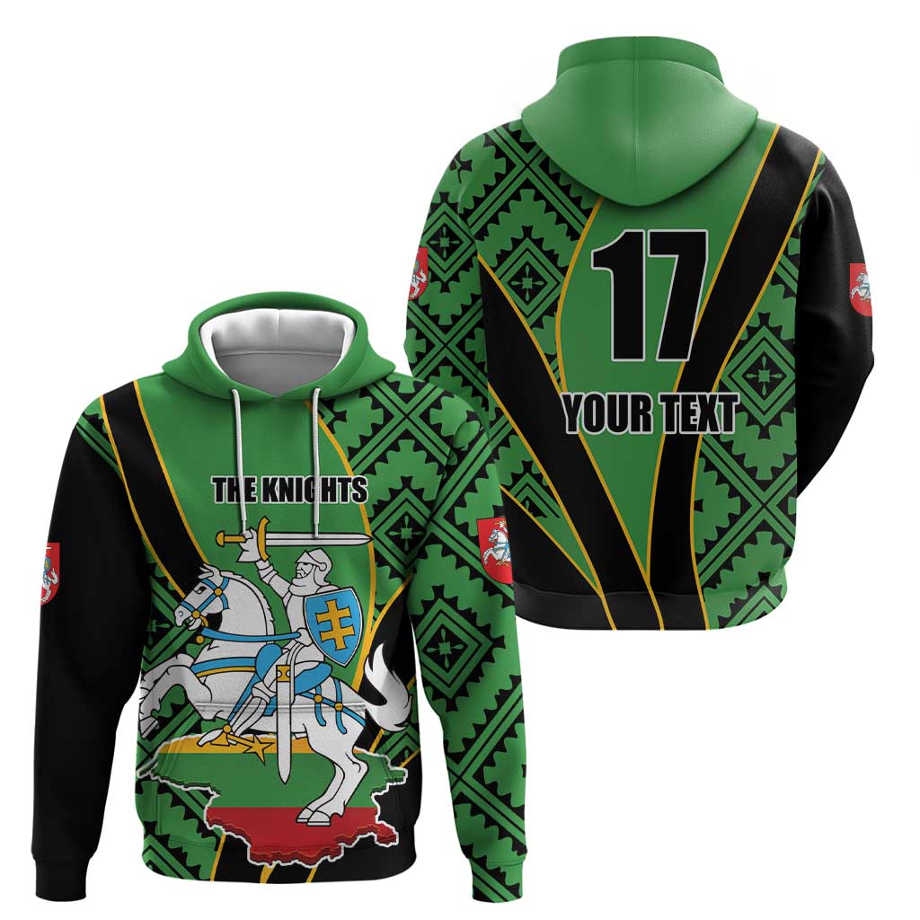 Republic of Lithuana Rugby Hoodie Sporty Style