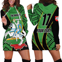 Republic of Lithuana Rugby Hoodie Dress Sporty Style