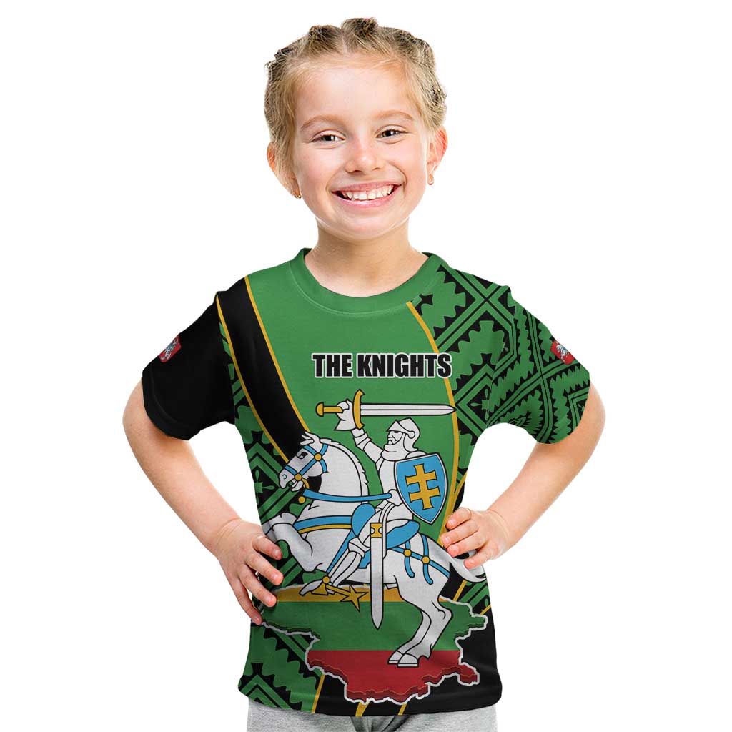 Republic of Lithuana Rugby Kid T Shirt Sporty Style