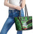 Republic of Lithuana Rugby Leather Tote Bag Sporty Style