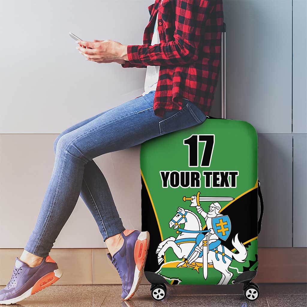 Republic of Lithuana Rugby Luggage Cover Sporty Style