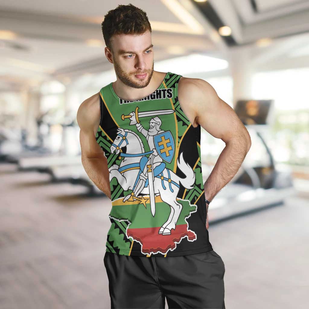 Republic of Lithuana Rugby Men Tank Top Sporty Style