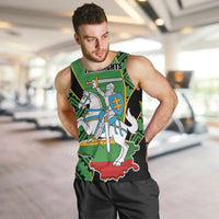 Republic of Lithuana Rugby Men Tank Top Sporty Style