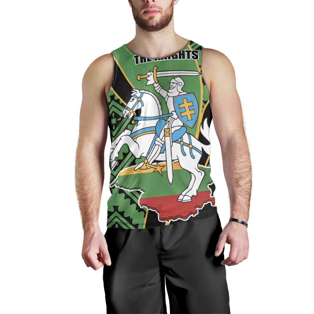 Republic of Lithuana Rugby Men Tank Top Sporty Style