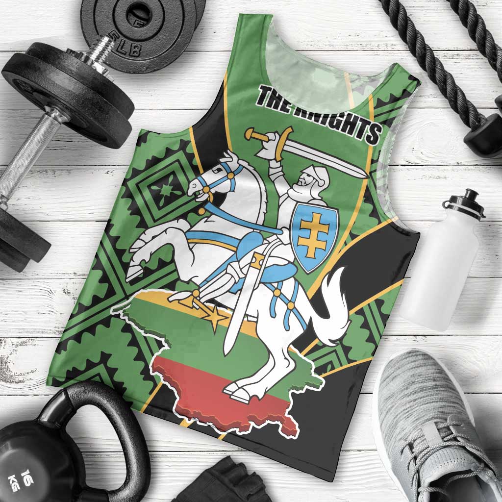 Republic of Lithuana Rugby Men Tank Top Sporty Style