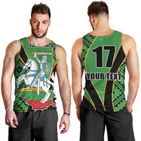 Republic of Lithuana Rugby Men Tank Top Sporty Style