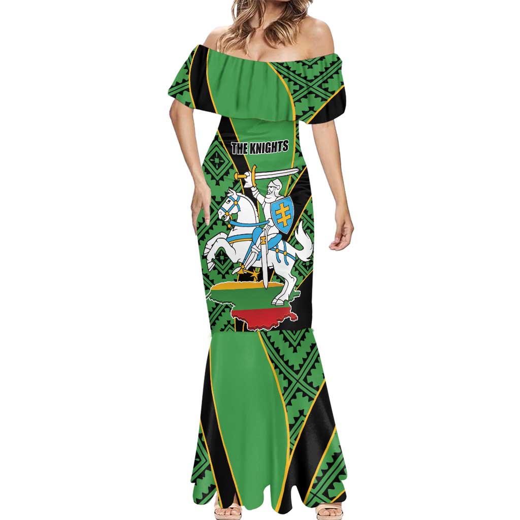 Republic of Lithuana Rugby Mermaid Dress Sporty Style