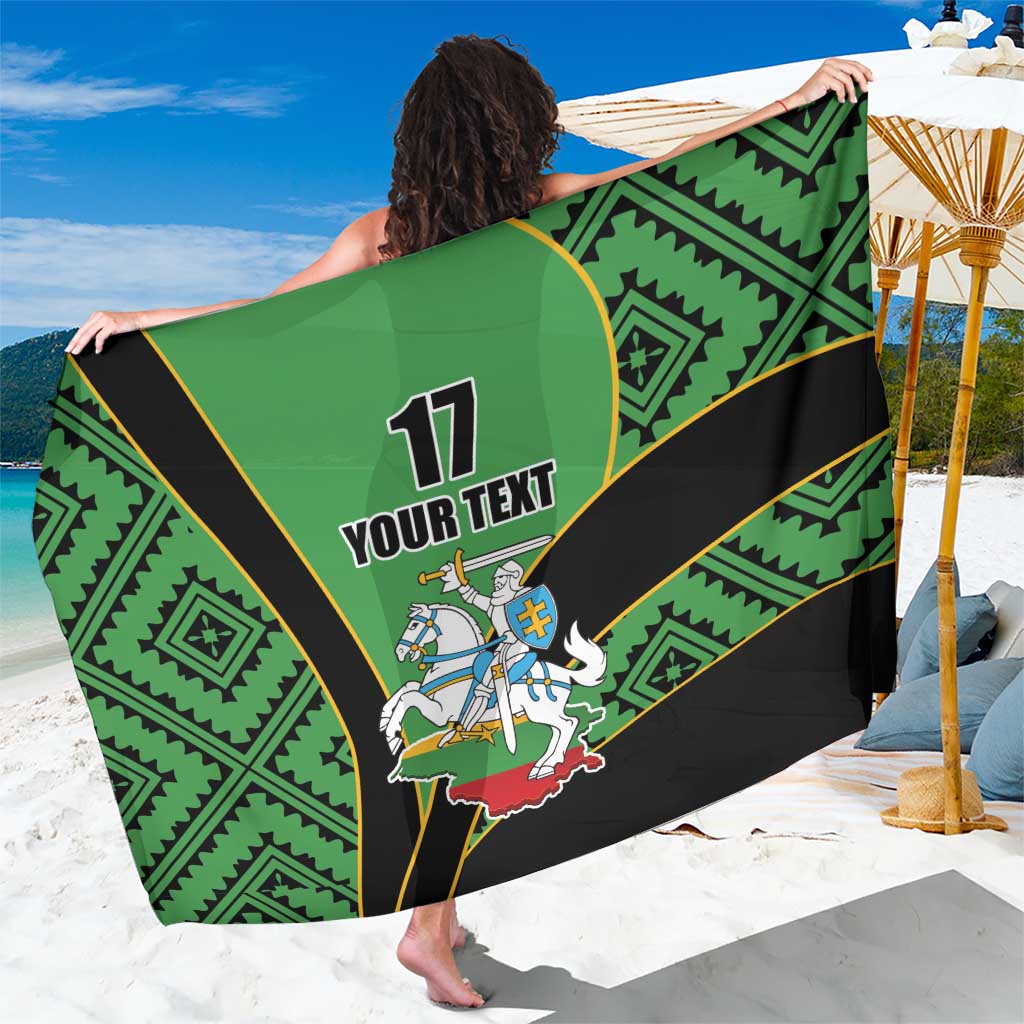 Republic of Lithuana Rugby Sarong Sporty Style