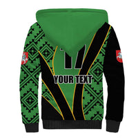 Republic of Lithuana Rugby Sherpa Hoodie Sporty Style